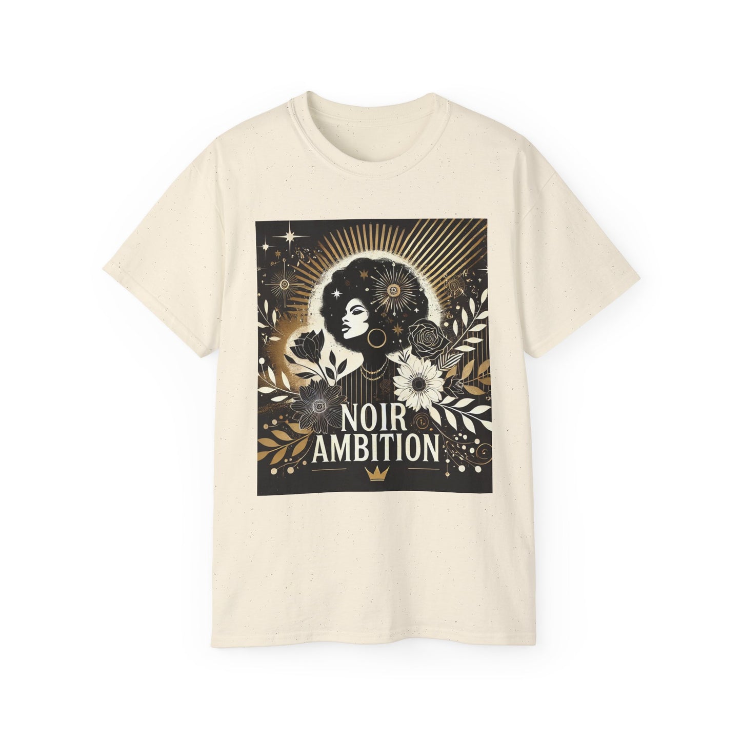 Noir Ambition Graphic Tee - Empowering Graphic T-Shirt for Visionaries