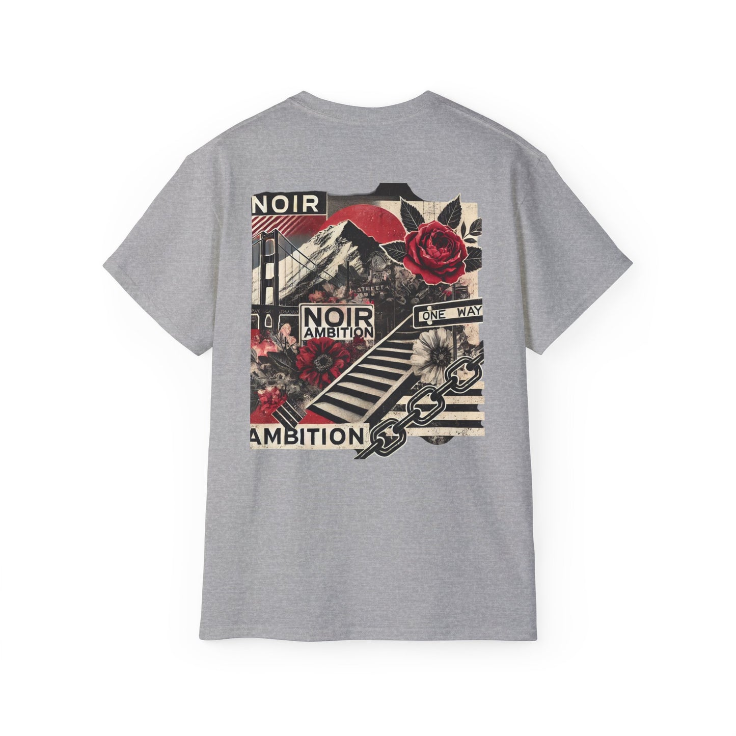 Noir Ambition Graphic Tee - Stylish Graphic Tee for Ambitious Souls