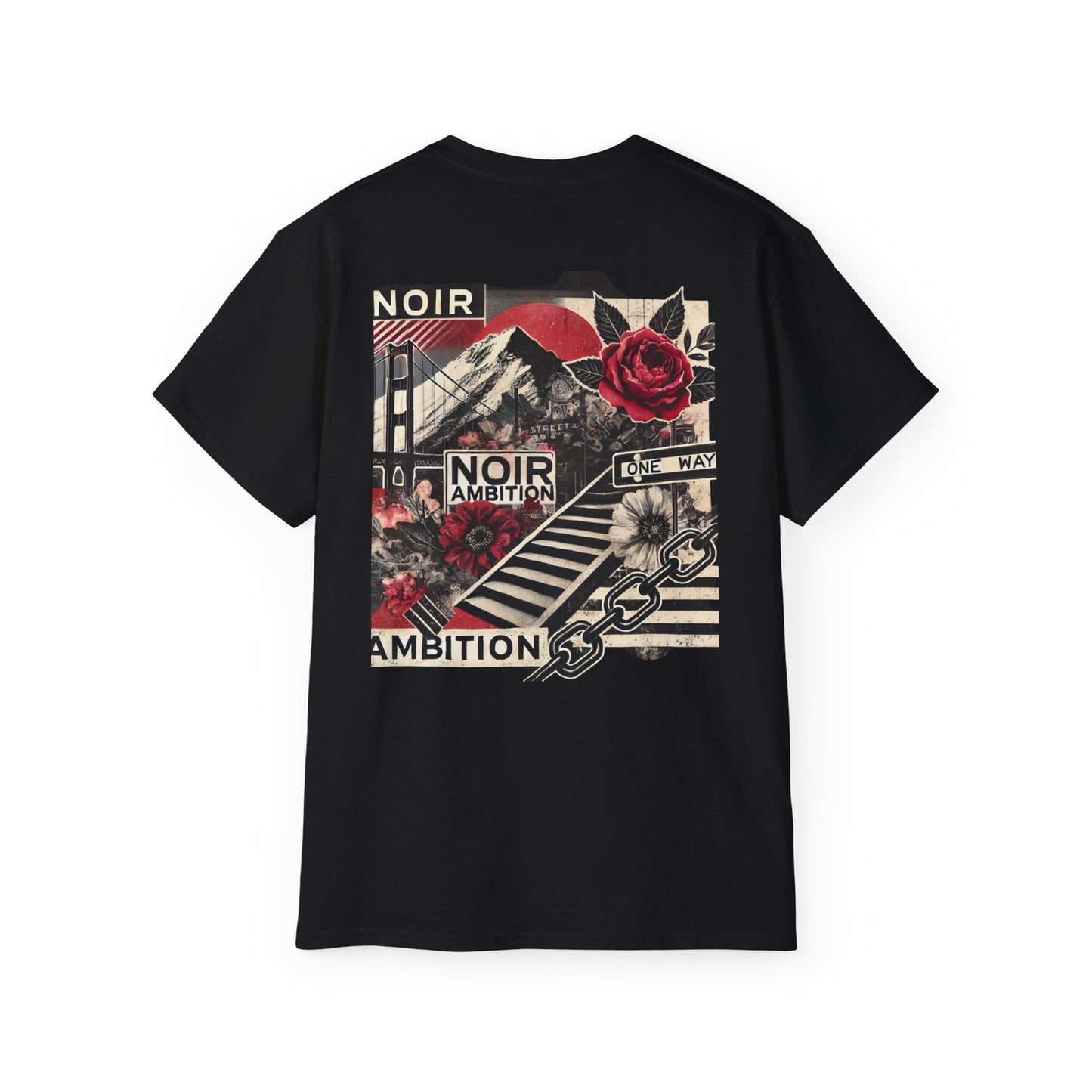 Noir Ambition Graphic Tee - Stylish Graphic Tee for Ambitious Souls